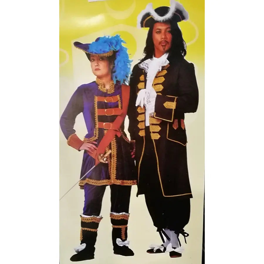 Adult Pirate Captain Costume - Classic Corsair Outfit
