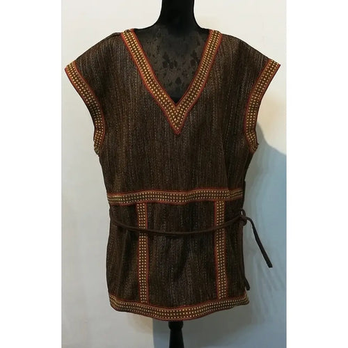 Casaca Medieval Marrón — Confección Artesanal
