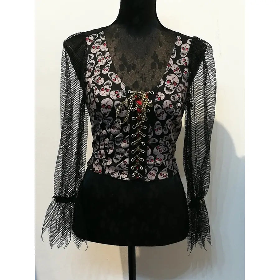 Disfraz Blusa Mujer Pirata. Piratas Adulto