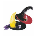 Sombrero Mosquetero Con Pluma Adulto