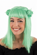 Green Knot Wig