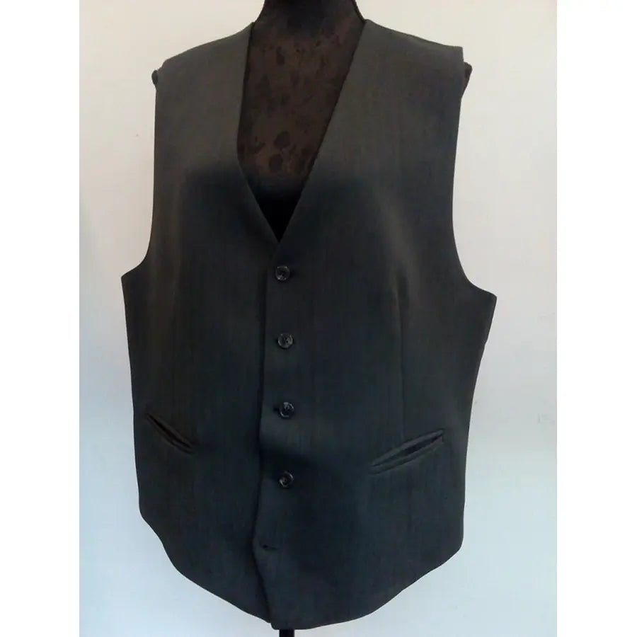 Disfraz Chaleco Negro Noir 1