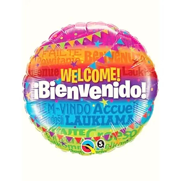 Globos Bienvenido Lenguajes