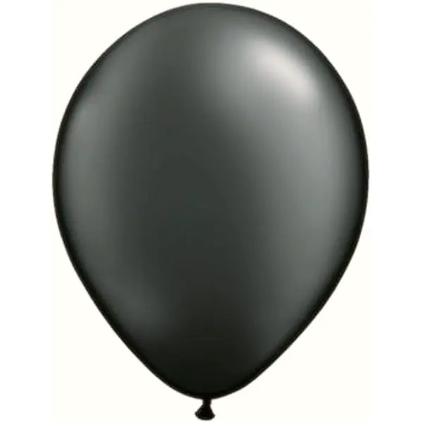 Globos Latex Negro Perla