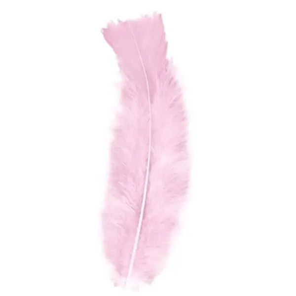 Pack 50 Plumas Rosa Claro.