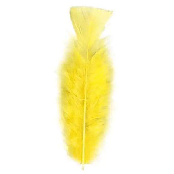 Pack 50 Plumas Amarillas.