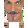 Bigote y Perilla Fina para Disfraz