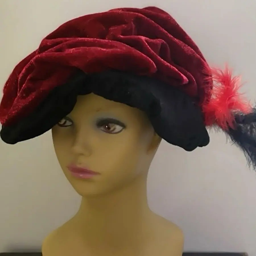 Gorro Con Plumas