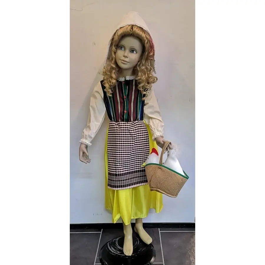 Disfraz de Campesina Medieval Infantil
