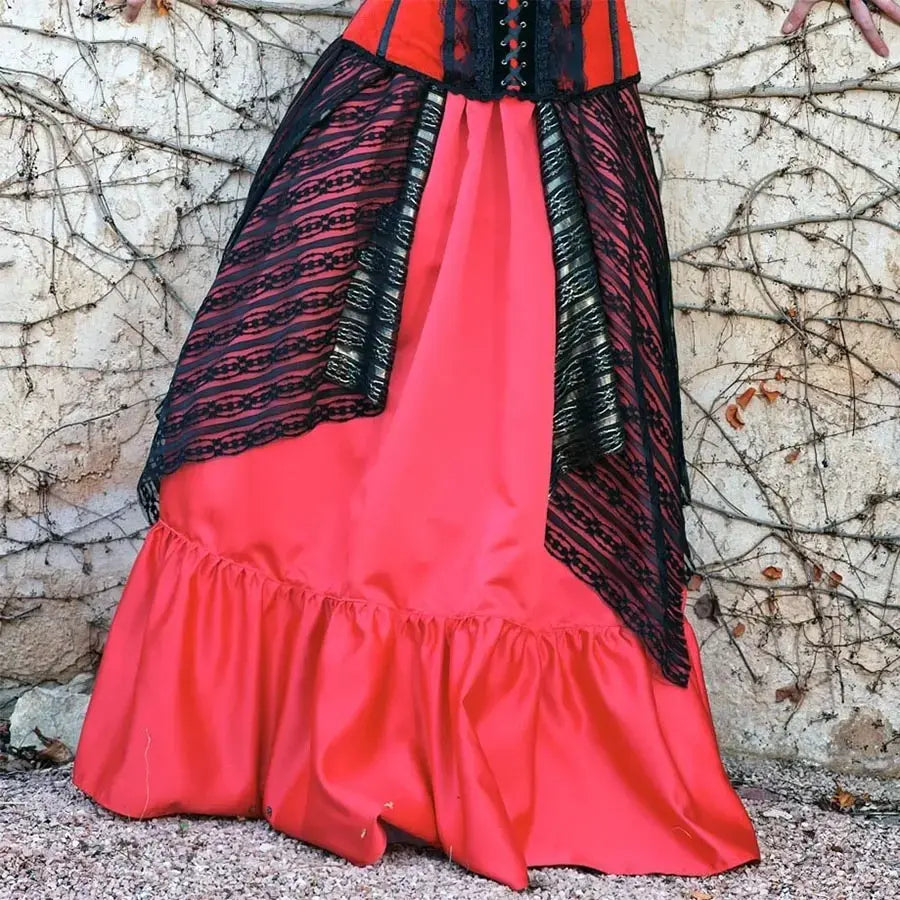 Falda Roja Adulto