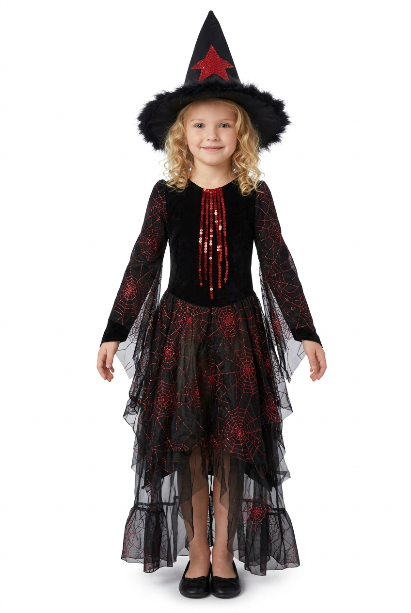Disfraz de Bruja Selene Infantil Halloween