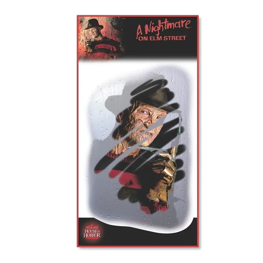 Freddy Krueger Window Sticker.