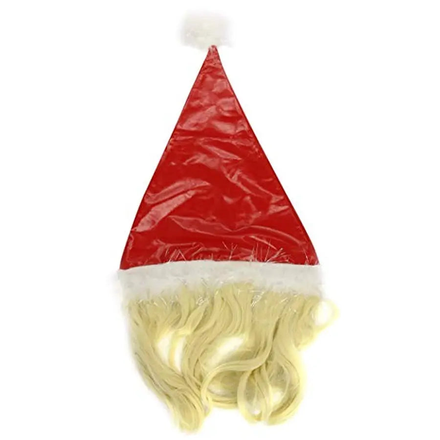 Christmas Hat With Hair.