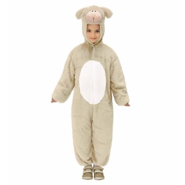 Disfraz Ovejita Infantil – Buzo con Capucha y Orejas