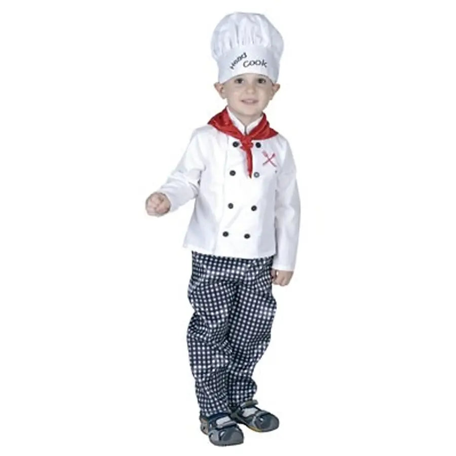 Kids' Chef Costume Jacket and Pants