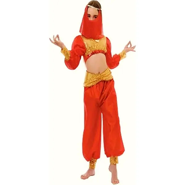 Disfraz Mora Infantil – Traje Árabe Tradicional para Niña
