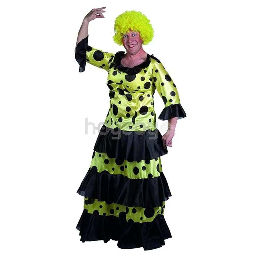 Disfraz Vestido Sevillana Hombre.