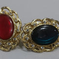 Anillo Piedra Roja/Verde