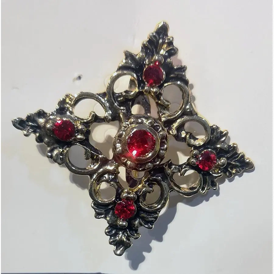 Broche Dorado Cuatro Picos