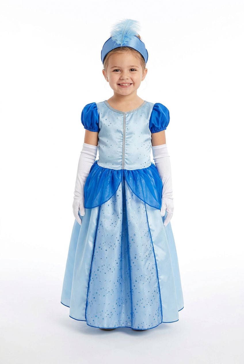 Children's Blue Princess Costume