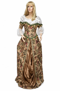 Adult Sparkling Lady Costume - Elegant Period Dress
