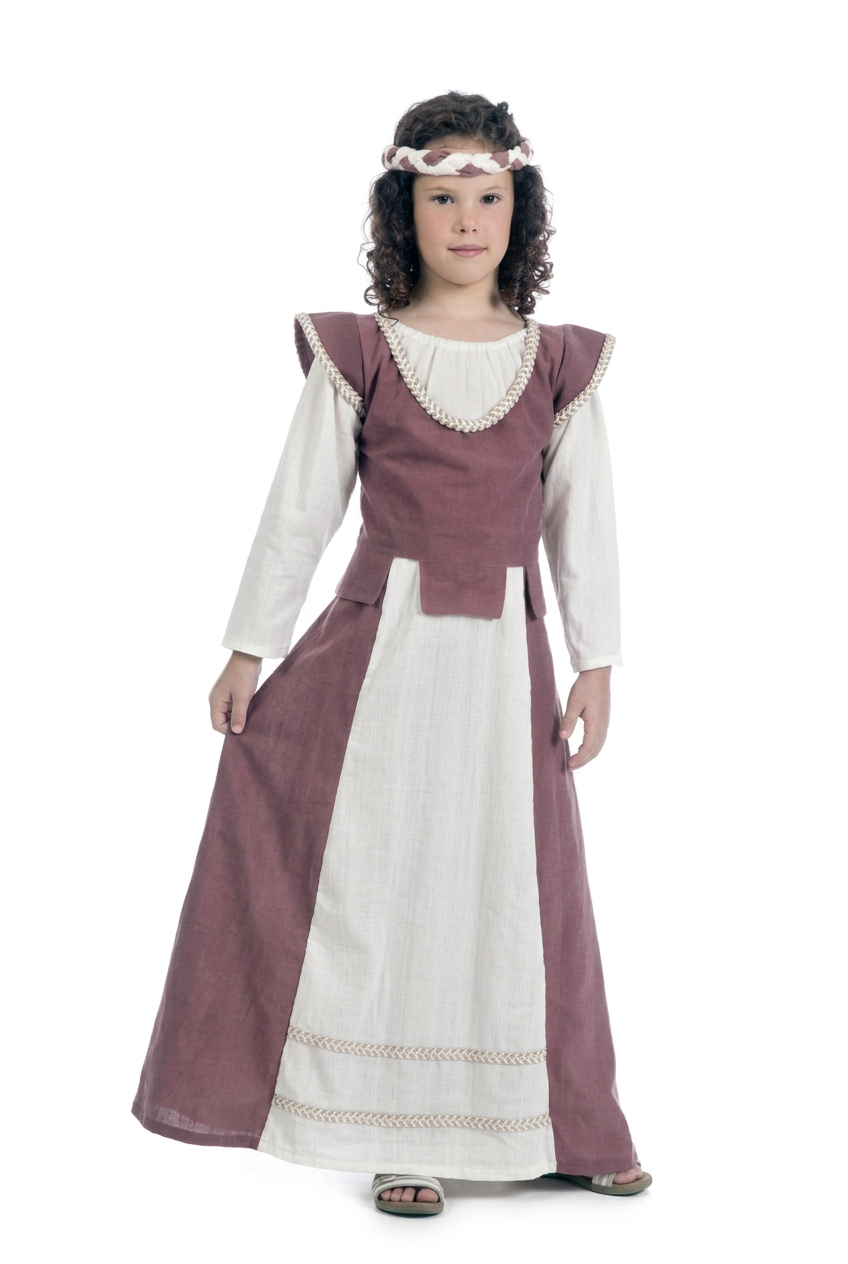 Disfraz Princesa Medieval Niña