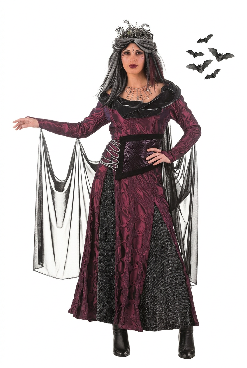Disfraz Vampira Masani Adulto – Traje Vampiresa Gótica