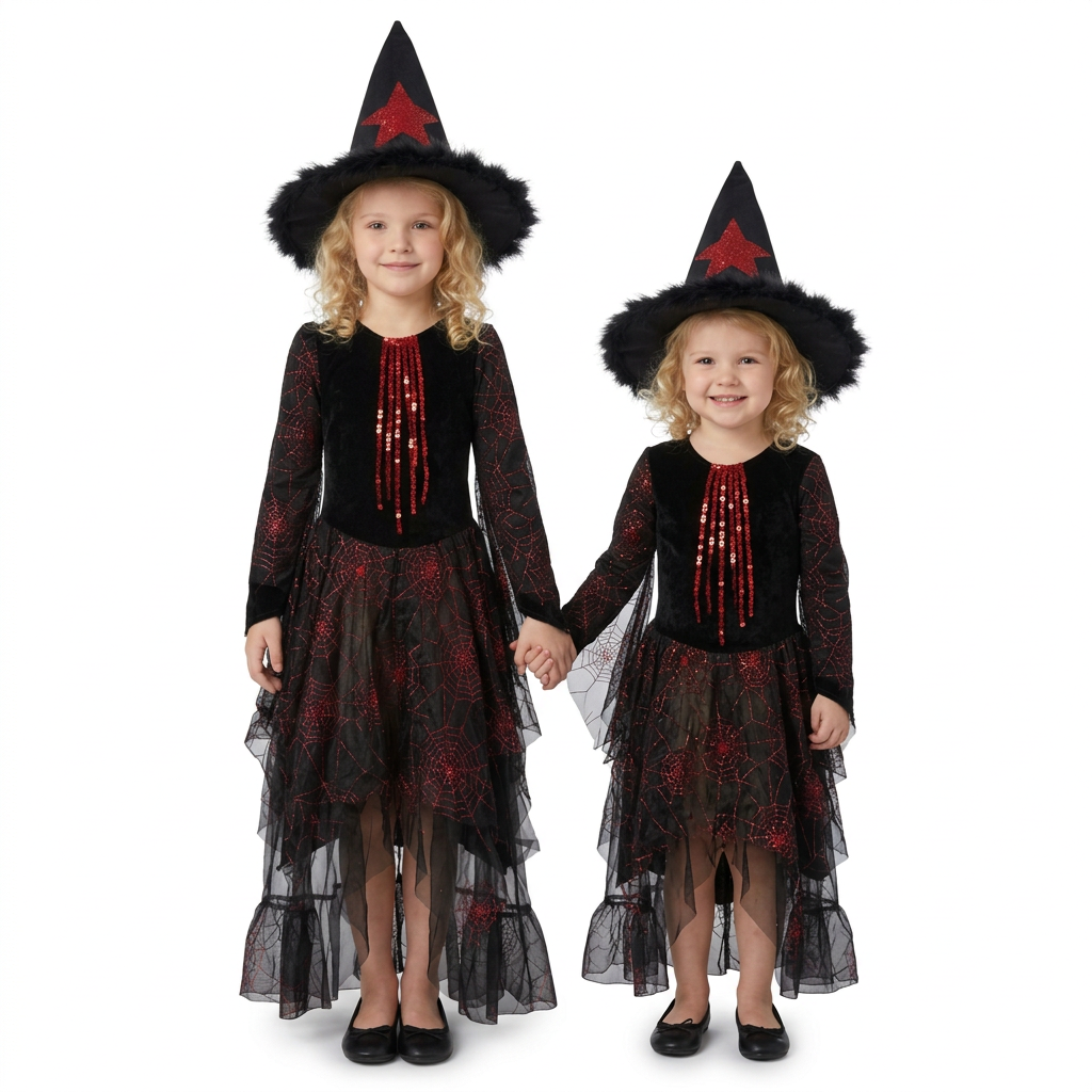 Disfraz de Bruja Selene Infantil Halloween