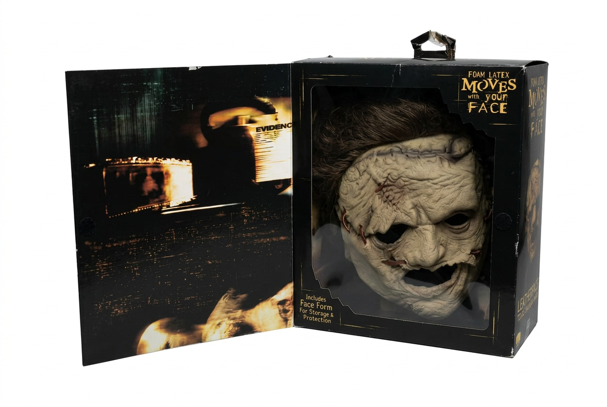 Máscara de Leatherface con Pelo – La Matanza de Texas
