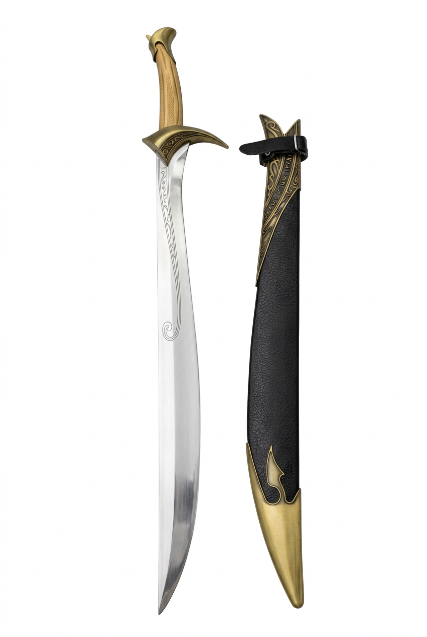 Espada Élfica Decorativa con Vaina