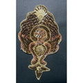 Gold Embroidered Applique 2
