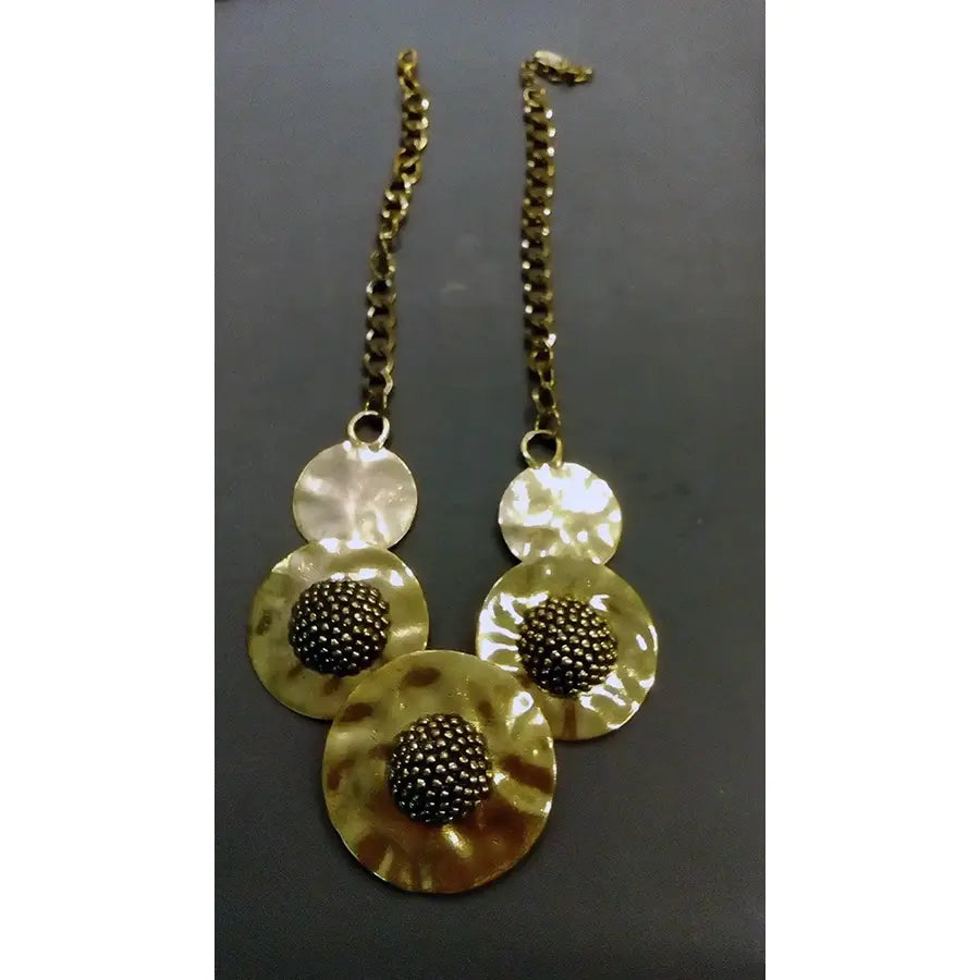 Collar Dorado Redondo
