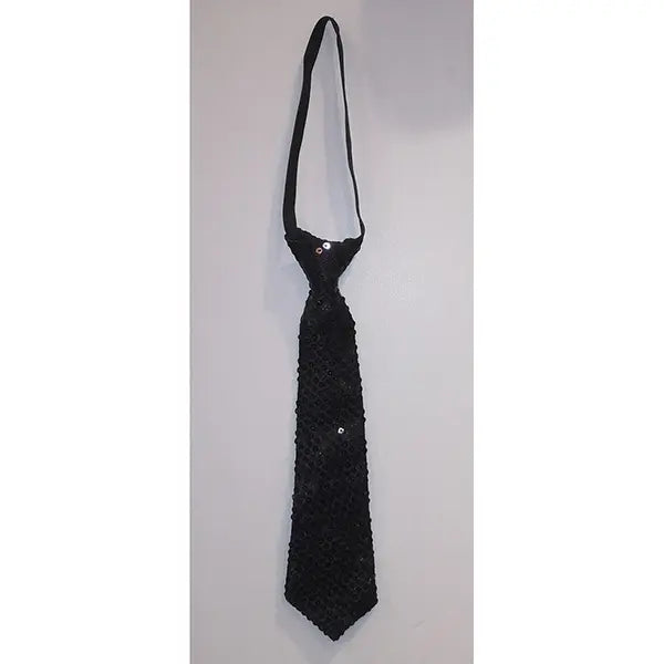 Corbata Negra Lentejuelas