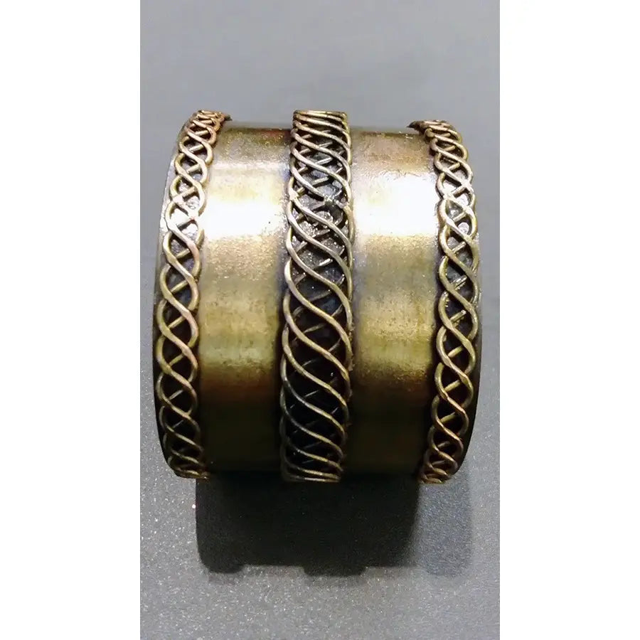 Brazalete Dorado Ennegrecido