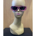 Gafas Estampado Reptil Rojizo