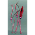 Pack Plumas Rojas Cabello