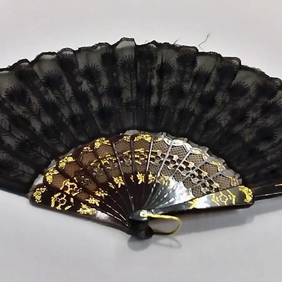 Fan Black Ornaments