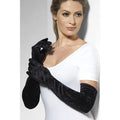 Guantes Terciopelo Negro