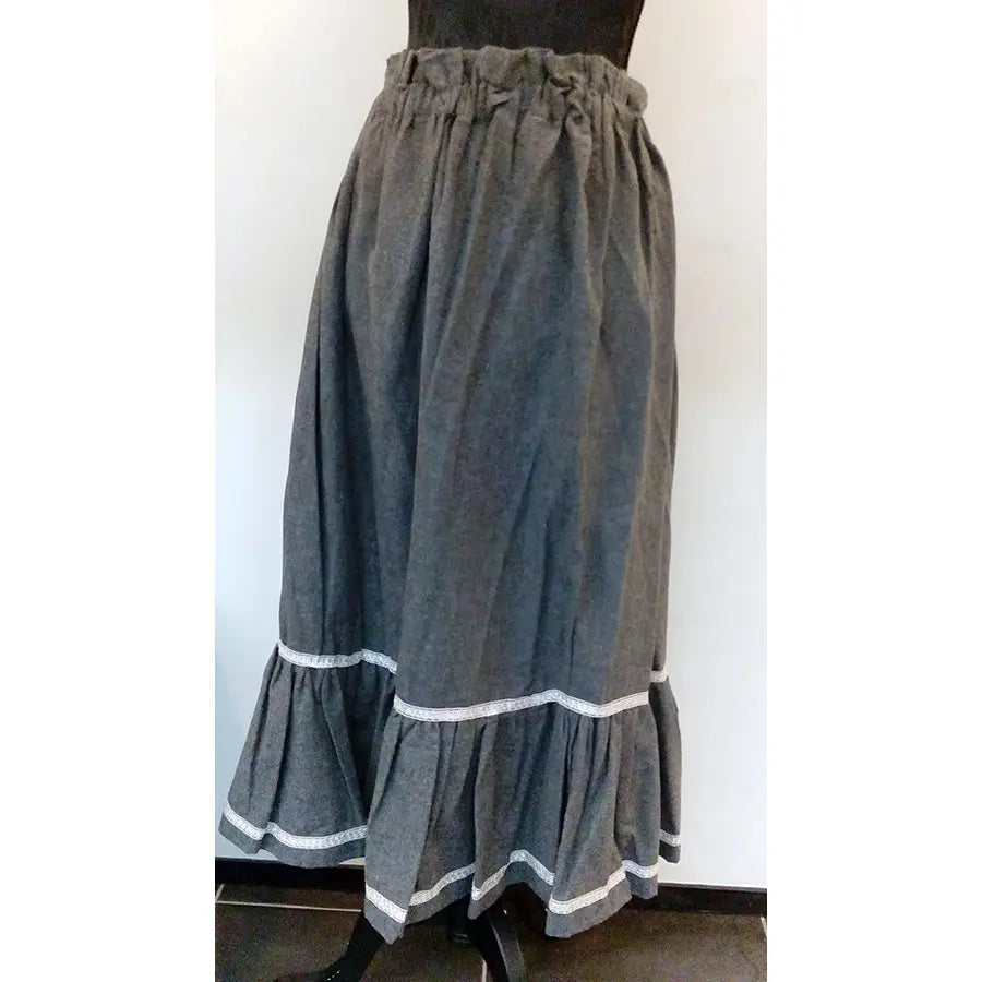 Disfraz Falda Gris M49