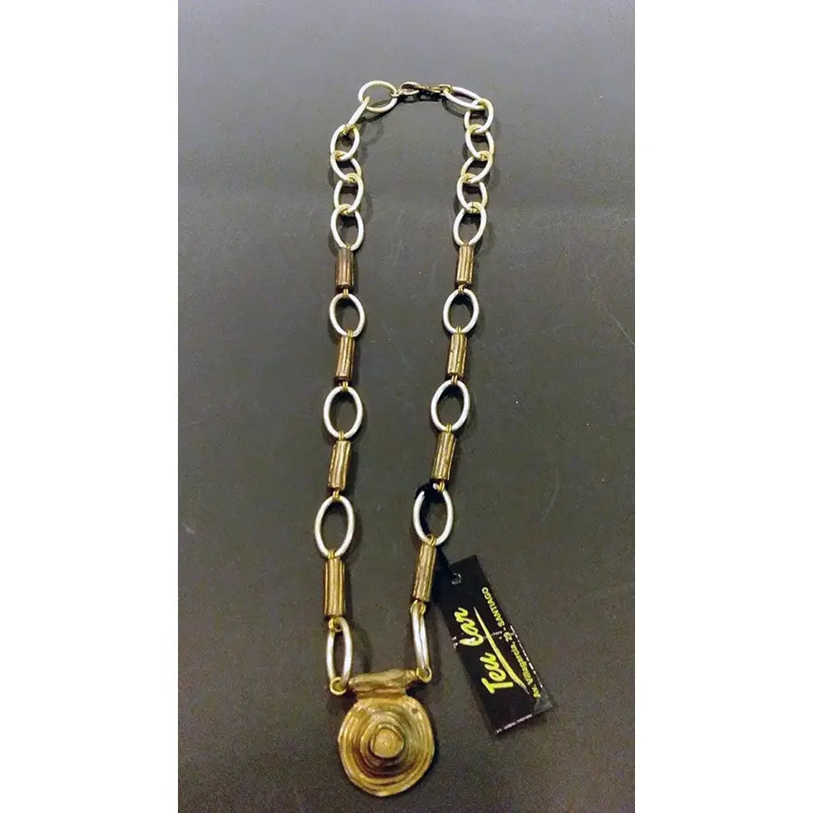 Collar Dorado Medallon