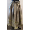 Costume Skirt Light Camel Sequins M25
