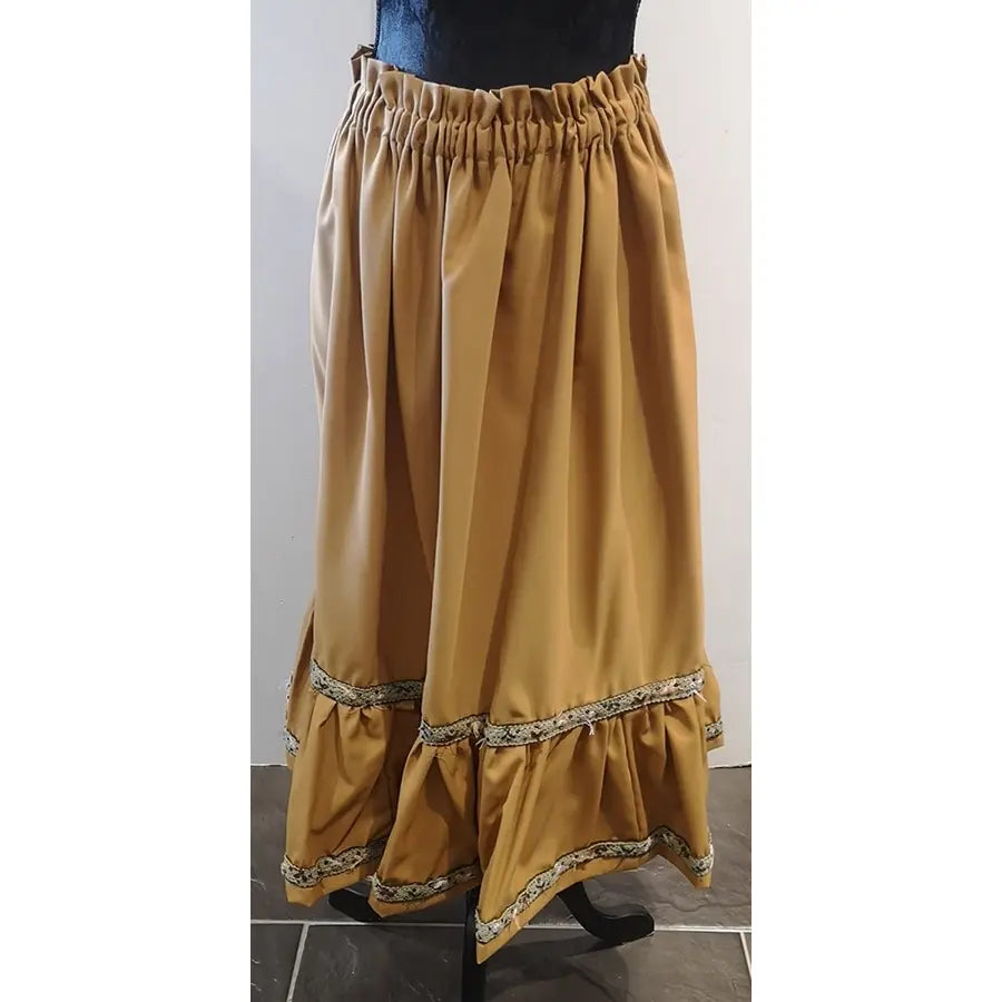 Disfraz Falda Bolitas Marron M17