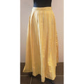 Costume Yellow Skirt Lyre Embroidery
