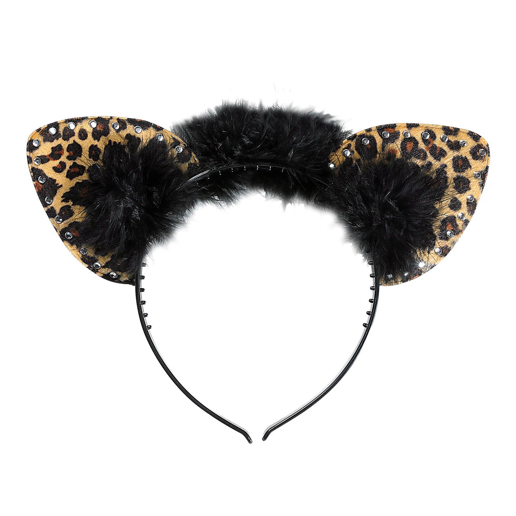 Diadema Orejas Leopardo