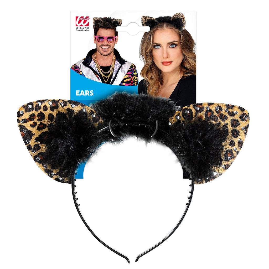 Diadema Orejas Leopardo
