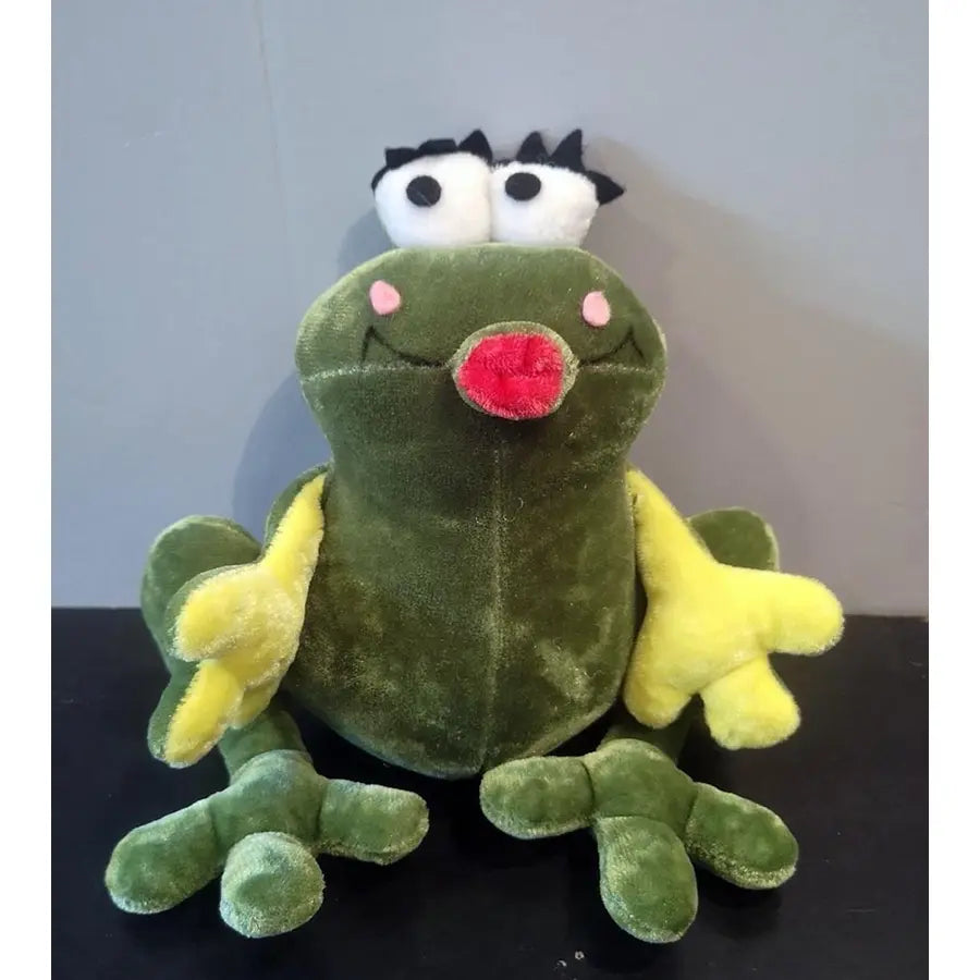 Peluche Rana Sentada Pequeña Beso