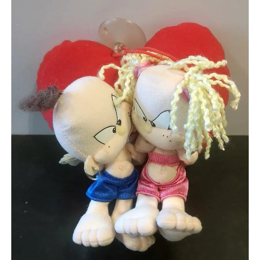 Peluche Ventosa Corazón Pareja
