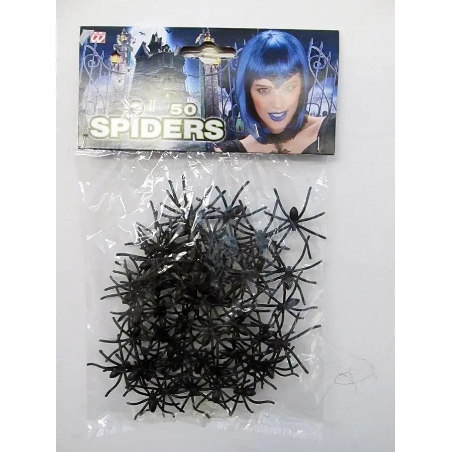 Pack of 50 Spider Horror Accessories