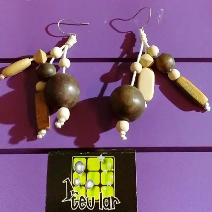 Pendientes Marrones