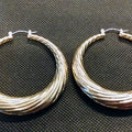 Pendientes Dorados Aros Gruesos